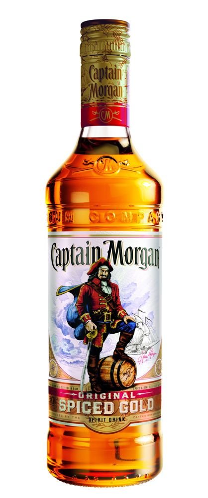 Rum Captain Morgan Original Spiced Gold 1l 35%